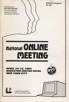 Online Review National Online Meeting - 1984 Programme