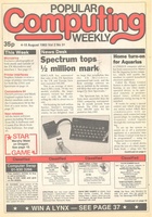 Popular Computing Weekly Vol 2 No 31 - 4-10 August 1983