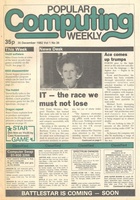 Popular Computing Weekly - 30 December 1982 Vol 1 No 36