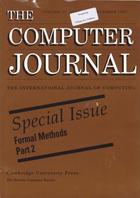 The Computer Journal December 1992 Volume 35 Number 6