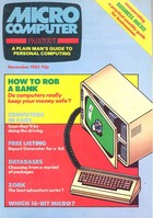 Micro Computer Printout - November 1983